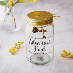 Adventure Fund Money Jar