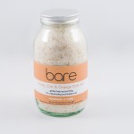 Bare 500G Jar of Honey, Oat & Orange Bath Salt