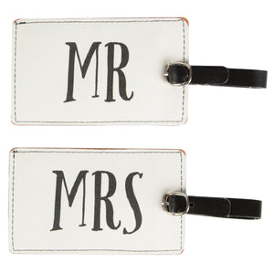 Mr & Mrs Luggage Tag