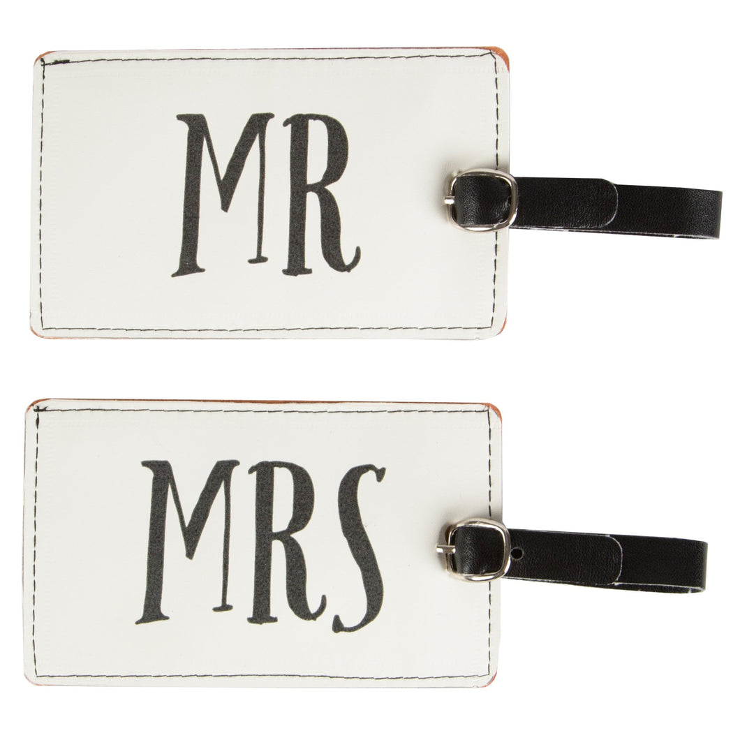 Mr & Mrs Luggage Tag