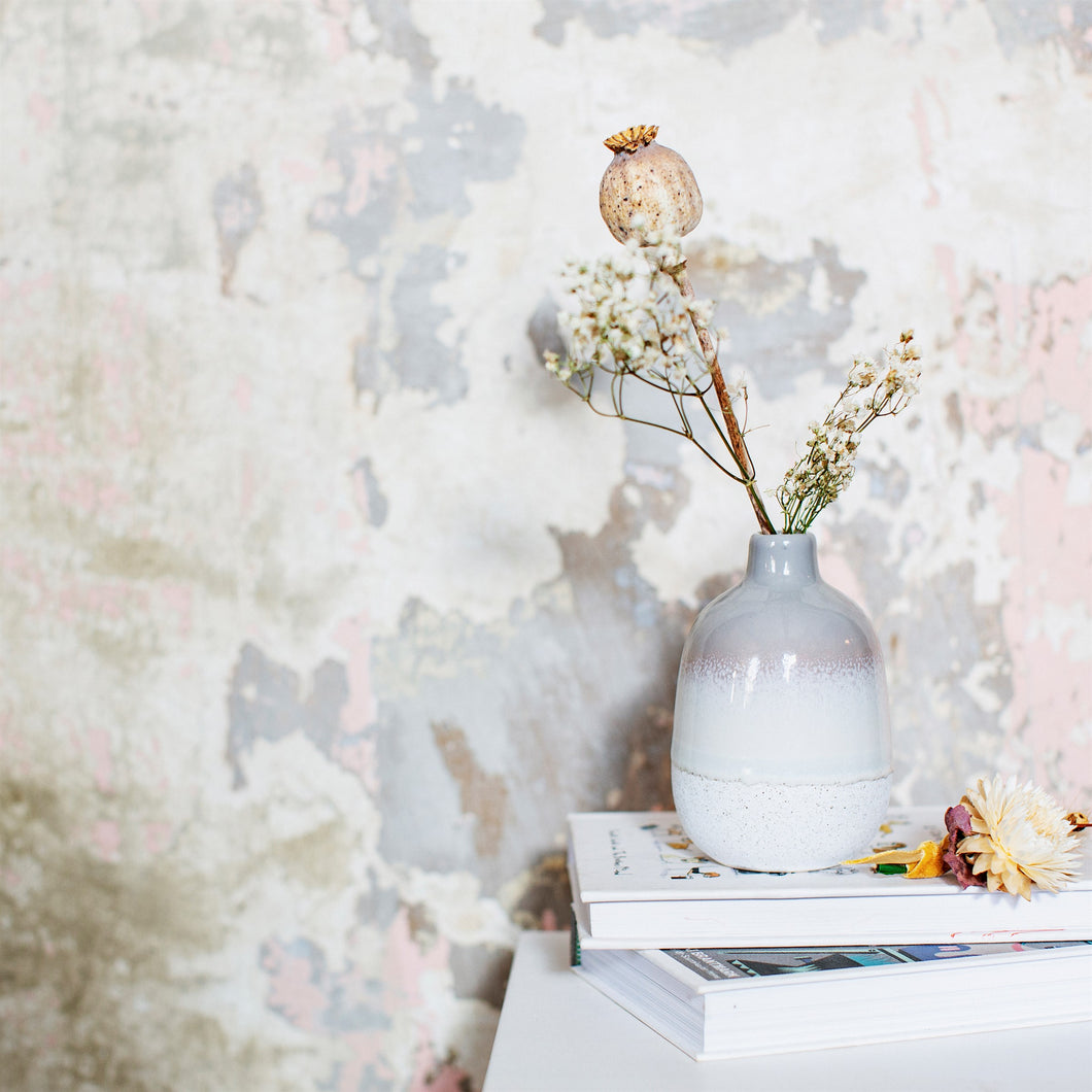 Mojave Glaze Grey Vase