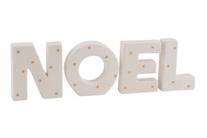 'Noel' Ceramic Block