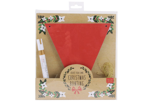 Create Your Own Christmas Bunting