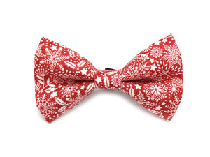 Festive Snowflake Dickie Bow