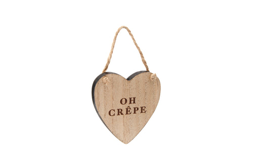 Loft 'Oh Crepe' Wooden Heart Hanger