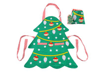 Load image into Gallery viewer, Christmas Tree Childs Christmas Apron