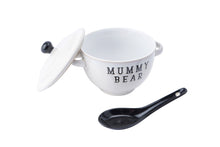 Load image into Gallery viewer, Loft Mummy Bear Porridge Bowl and Spoon