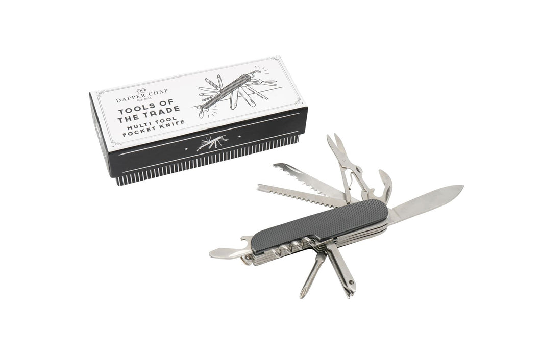 The Dapper Chap 6 in 1 Multi Tool Knife