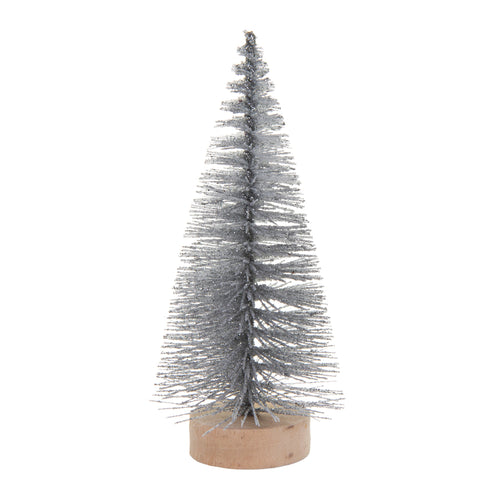 Small Frosty Christmas Tree Decoration