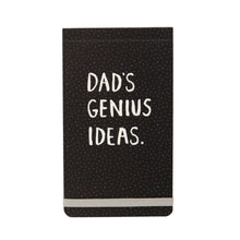 Load image into Gallery viewer, Dads Genius Ideas Pocket Notepad