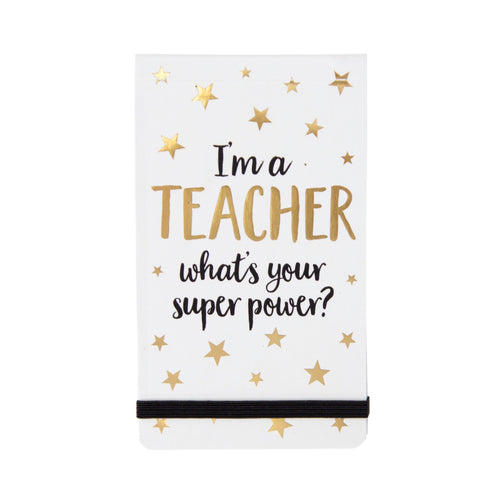 Teacher Super Power Pocket Notepad