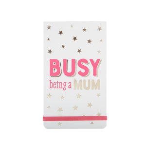 Busy being a Mum Pocket Notepad