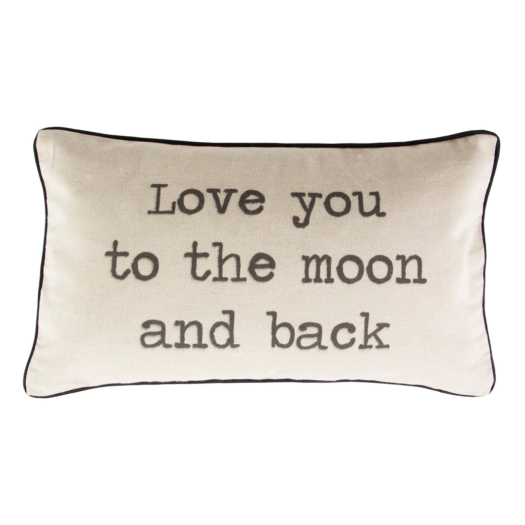 Love You To The Moon and Back Cushion