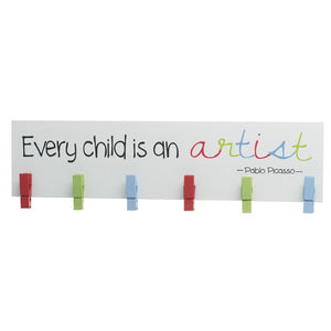 Every Child is an Artist Pegs