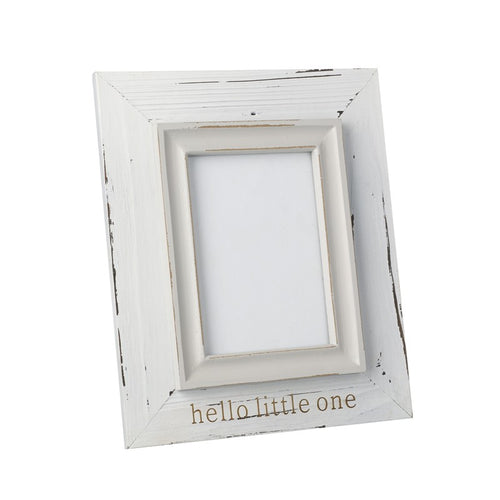 Hello Little One White Photo Frame